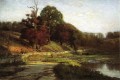 The Oaks of Vernon Impressionist Indiana landscapes Theodore Clement Steele brook